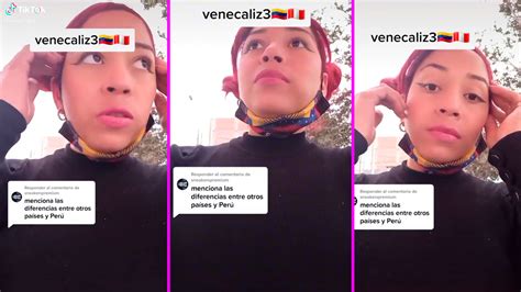 TikTok viral Venezolana defiende a Perú y destaca lo mejor en emotivo