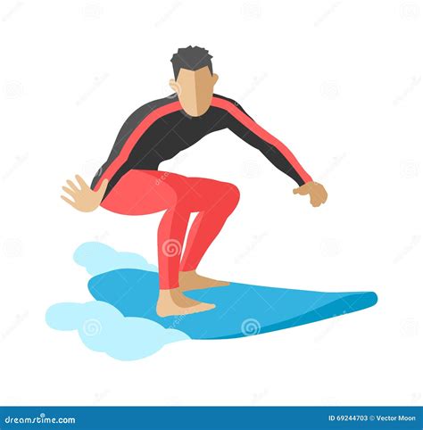 Surfer Blue Ocean Wave Getting Barreled Surfing Water Extreme Sport