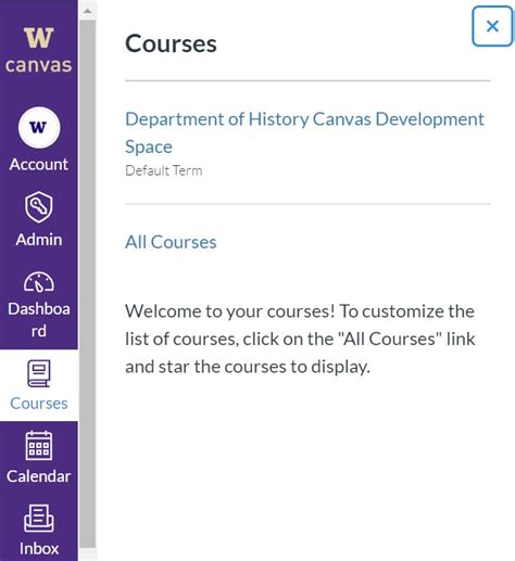 Getting Started with Canvas | Department of History | University of ...