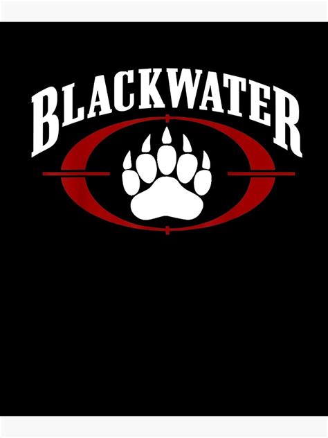 "Academi Blackwaters Logo Privates Military Classic Guys" Poster for ...