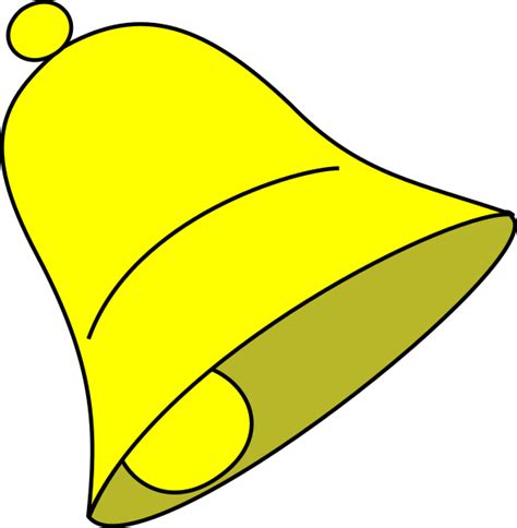 Bell Yellow Icon Clip Art At Clker Vector Clip Art Online