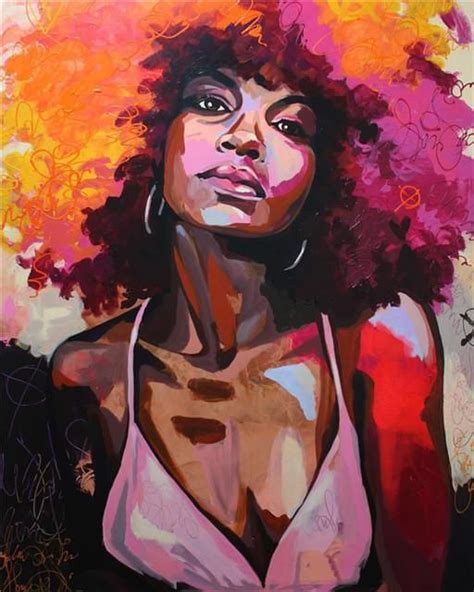 African Woman Decorative Painting Core G 60x90cm Graffiti Canvas Art Canvas Art Prints