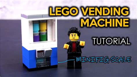 How To Build A LEGO Vending Machine YouTube