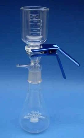 riviera Conical Glass Filter Flask for Filter Holder, Capacity: 1000 Ml at best price in Mumbai