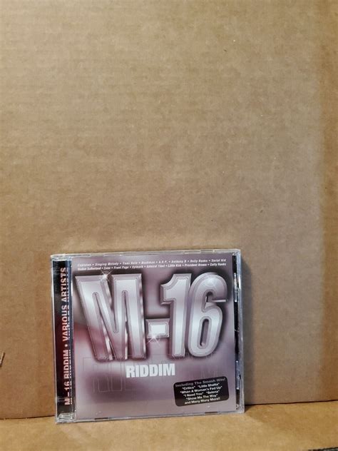 M 16 Riddim By Various Artists Cd Sep 1999 Jamdown Records Usa