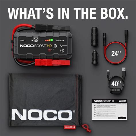 Buy Noco Boost Hd Gb Volt Ultrasafe Lithium Jump Starter