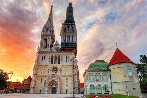 Kathedrale Von Zagreb Kroatien Franks Travelbox