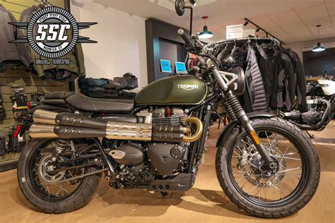 New 2023 Triumph Scrambler 900 Norwich Ct Specs Price Photos Matte Khaki Green Tbj3149