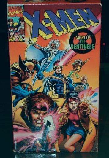 VHS MARVEL COMICS X MEN NIGHT OF THE SENTINELS VHS Tapes