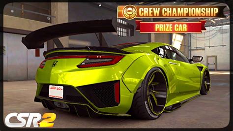 Csr Racing Honda Lb Nsx Delivery Milestone Prize Youtube