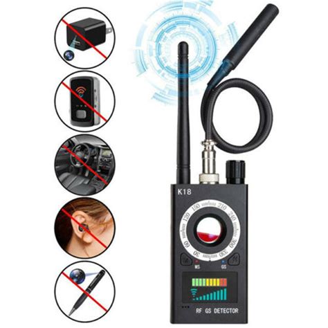 K18 Anti Spy RF Signal Detector Camera Audio GSM Bug Finder GPS Full