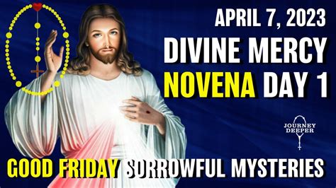 Divine Mercy Novena Day Friday Rosary April Sorrowful