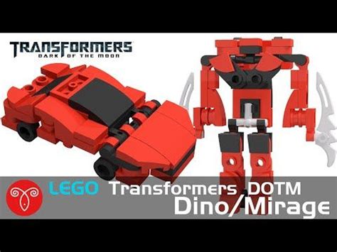 Lego Transformers G Mirage Moc Instruction Mini Mecha Artofit