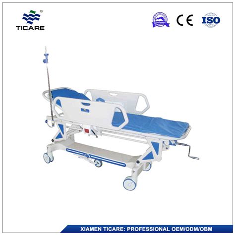 Hospital Emergency Transport Manual Patient Transfer Stretcher With 2