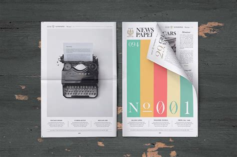 Free Newspaper Mockup Psd