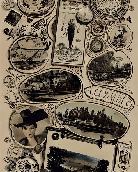 Vintage Ephemera Graphic · Creative Fabrica