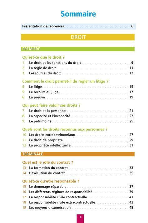 Objectif Bac Fiches 1re et Term STMG Droit et Économie Nouveaux