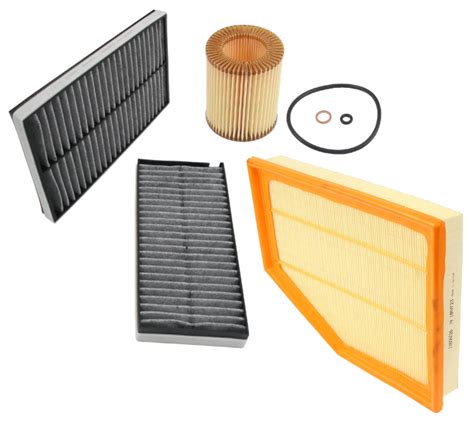 Air Filter Oil Filter Ac Cabin Filter Carbon For Bmw 525i 525xi 528i