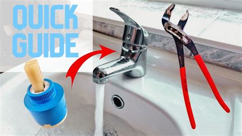 How To Replace A Single Lever Mixer Tap Cartridge In 3 Minutes Youtube