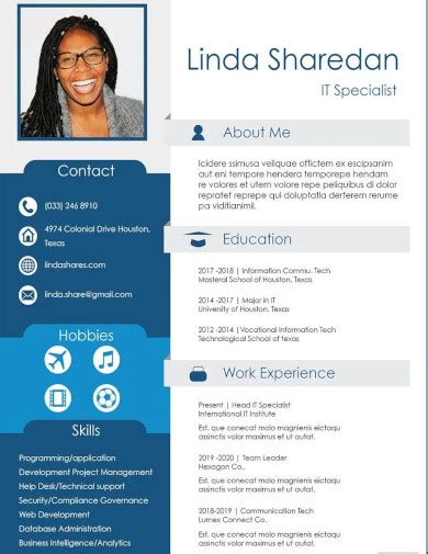 IT Resume - 23+ Example, Word, Apple Pages, Google Docs, PSD, Design, PDF