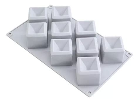 Forma De Silicone Cubo 9 Cavidades 78000534 Allonsy Cor Mod 1