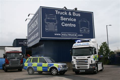 BBC Crimewatch Police Truck Caught in the Act at Keltruck - Keltruck Scania