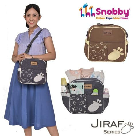 Snobby Tas Bayi Kecil Saku Print Jiraf Series Lazada Indonesia