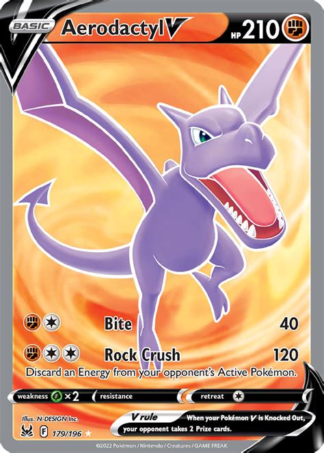 Aerodactyl V Lost Origin Lor Pkmncards