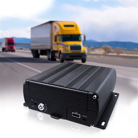 China 4CH Semi Truck Vehicle Bus Monitor Kit H 264 4G WIFI GPS System