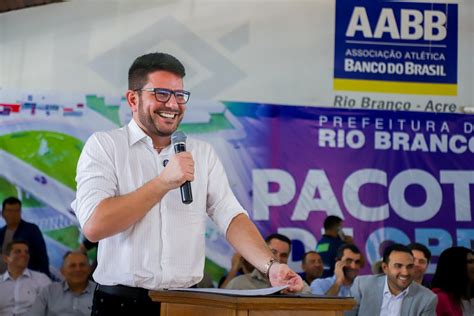 Governador Gladson Cameli apoia Prefeitura de Rio Branco no lançamento