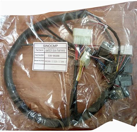 DH220 7 Arnés de Cableado sinocmp Cableado Arnés para Daewoo doosan