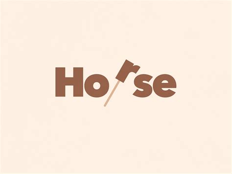 Horse | Typographical Poster by Karl Bembridge on Dribbble