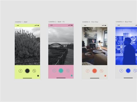 Camera filter app UI | Camera filters app, Filters app, App ui