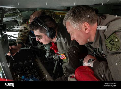 Master Sgt Kyle McCormick Middle Boom Operator Assigned To The 171st