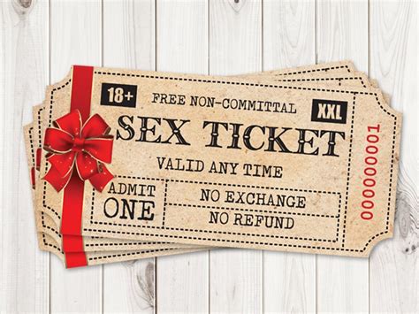 Christmas T For Him Printable Sex Tickets Kinky Coupon For Boyfriend Cheap Husband Sexy