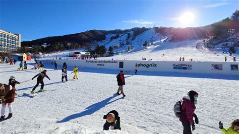 4k Phoenix Snow Park Walking Tour Visit The Pyeongchang Winter