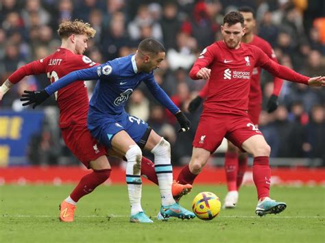 Hasil Babak Pertama Liverpool Vs Chelsea Di Liga Inggris 2022 2023