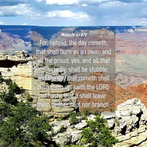 Malachi 4 1 KJV Bible Verse Images