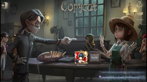 Copycat Mode Is Fun How To Play Identity V YouTube