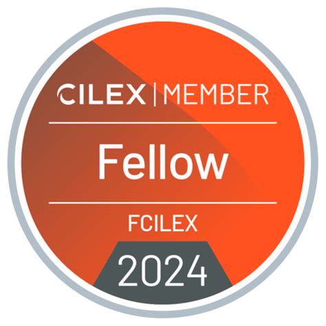 2024 Cilex Member Fellow Credly