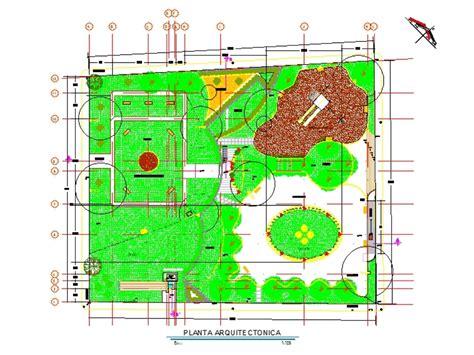 Parque Recreativo En AutoCAD Descargar CAD 5 82 MB Bibliocad