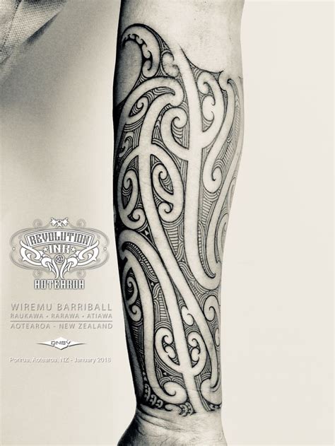 Pin On Ta Moko Maori Tattoo By Wiremu Barriball Maori Tattoo