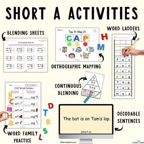 150+ Short A Words (Free Printable List) - Literacy Learn