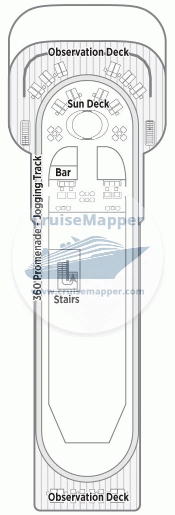 Silver Endeavour Deck 18 Plan Cruisemapper