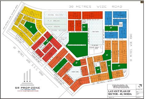 Layout Plan Of Noida Sector Hd Map Greater Noida Industry I Buy I