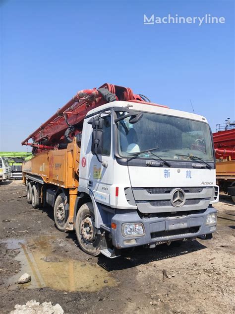 Pompa Do Betonu Sany Sy Thb Na Podwoziu Mercedes Benz Na Sprzeda