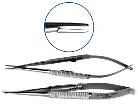 Barraquer Needle Holder Non Locking AN0170 MicroSurgical Technology