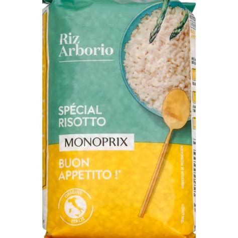 Monoprix Riz Arborio spécial risotto Monoprix fr