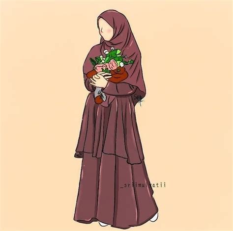 Pin De Asiyat En Hijab Cartoon Muslims Hijab