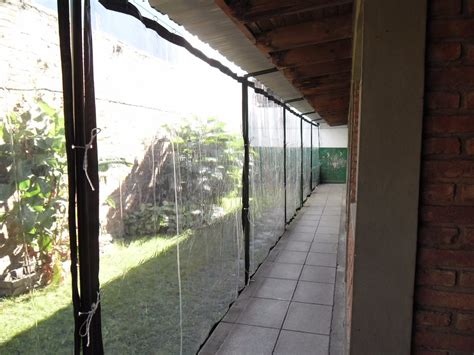 Lonas Toldos Transparentes Pvc Con Dobladillos Y Ojales Toldospadula